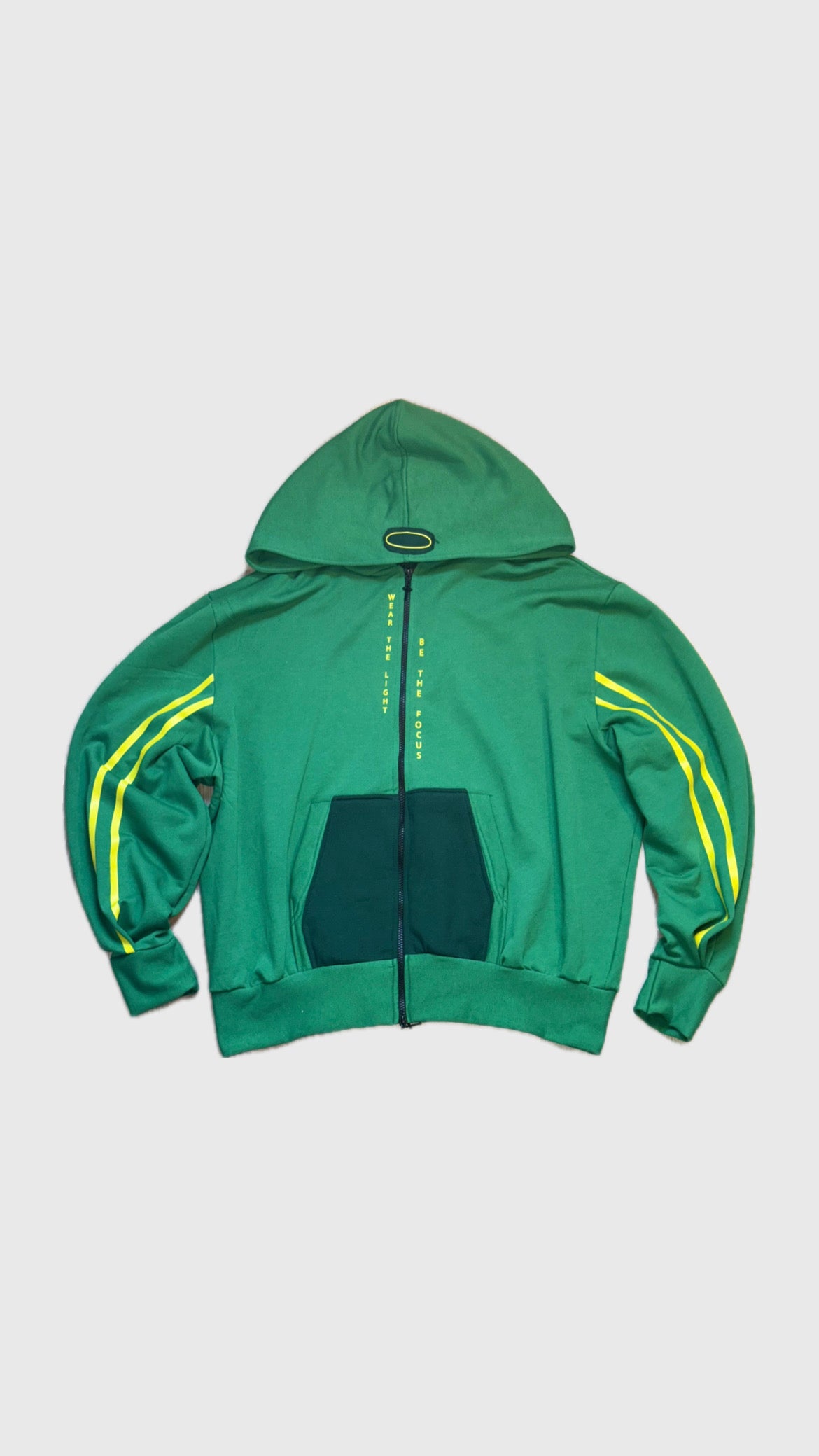 BRAZIL ZIP-UP HOODIE