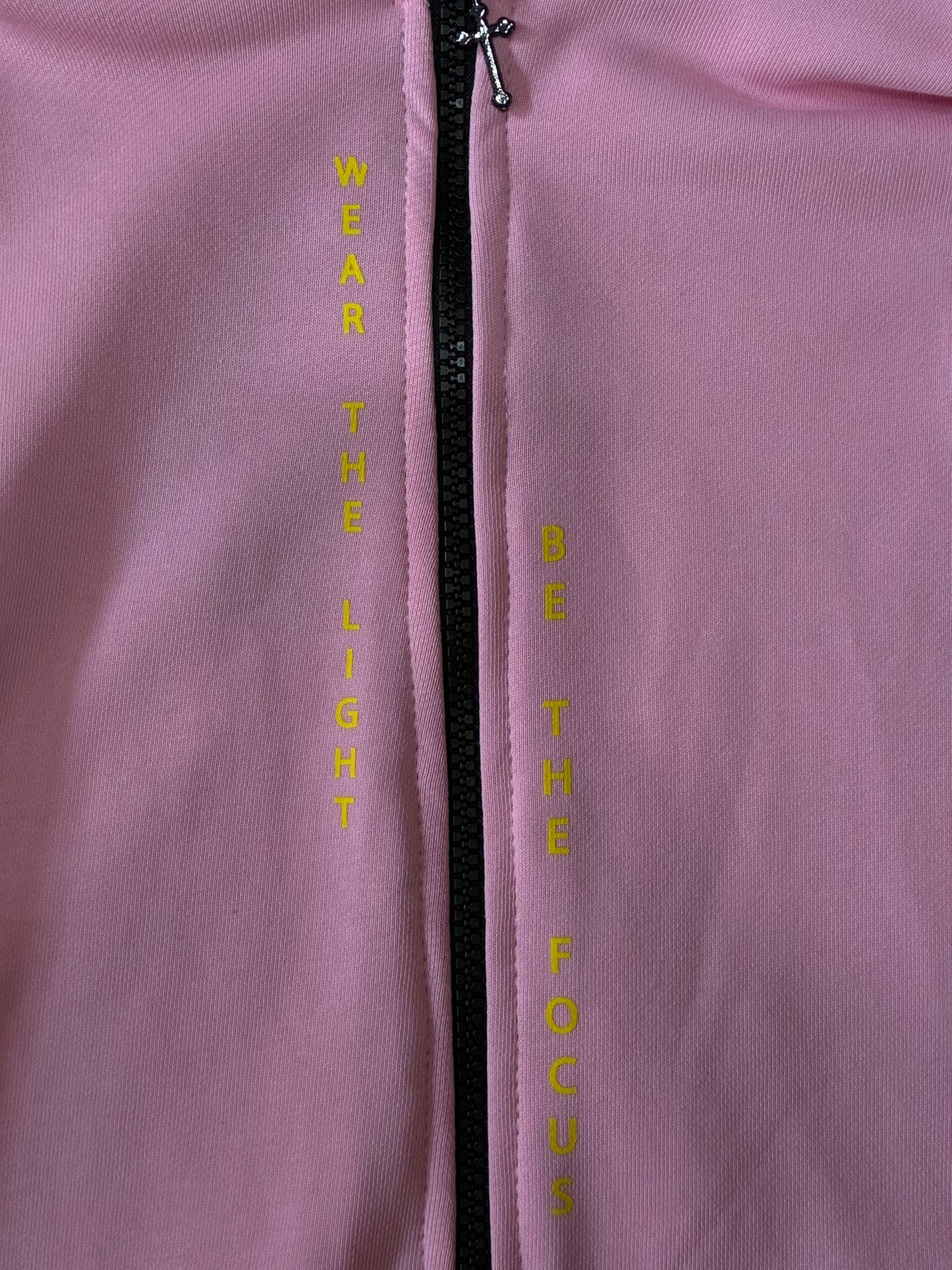 PINKS ZIP-UP HOODIE