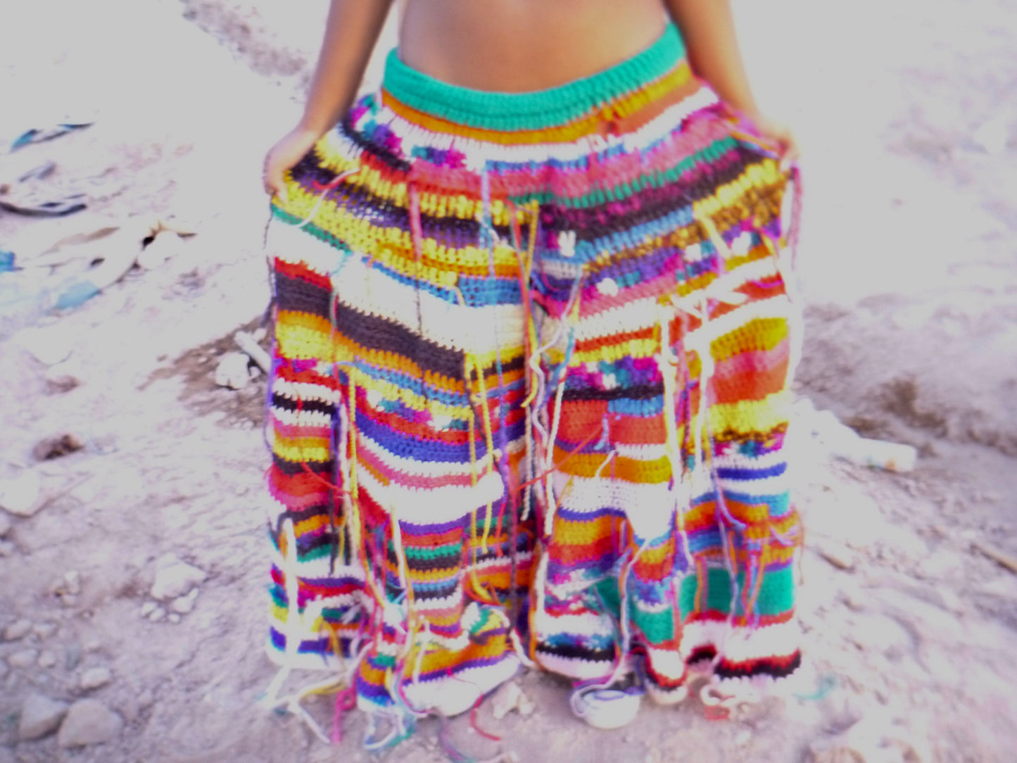 CH CROCHET PANTS