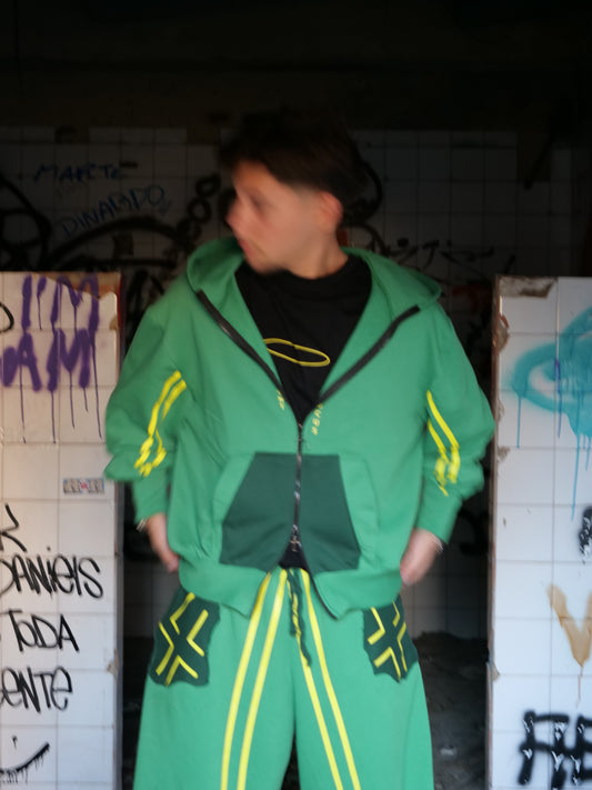 BRAZIL ZIP-UP HOODIE